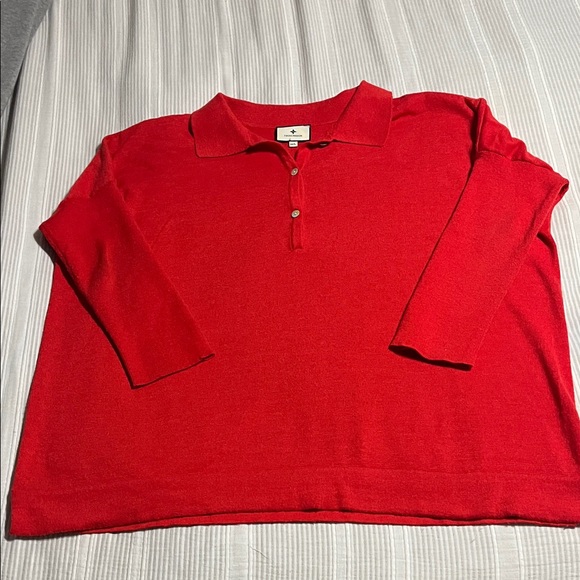 Tuckernuck Vibrant Red Polo Shirt